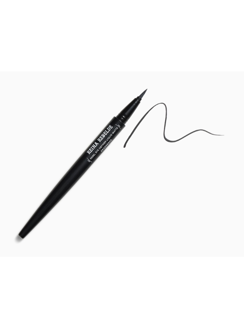 Reina Rebelde Rebel Eye Definer Liquid Matte Eyeliner in Exagerada (Black)
